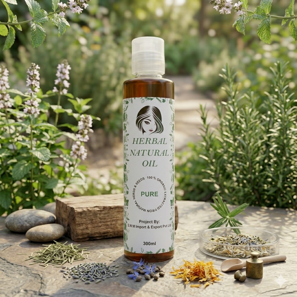 WhatsApp Image 2026-04-14 at 1.19.59 PM Herbal Natural Hair Oil 300ml - Image 1